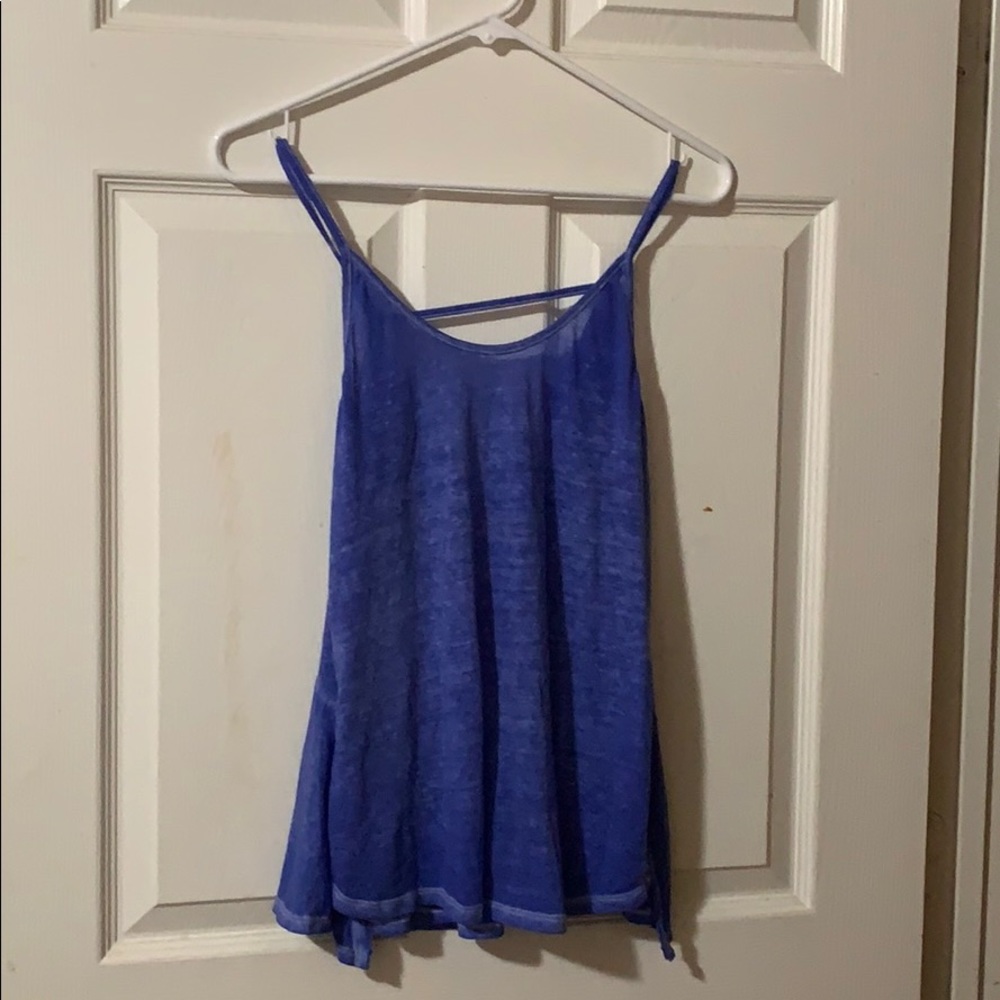 Free People-We the people purple tank top